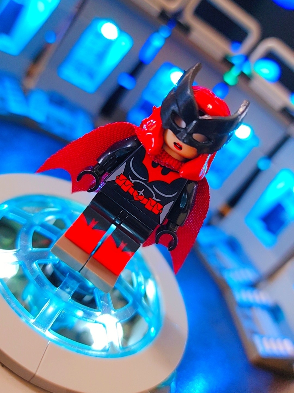 Batman Batwoman Minifigure Lego Compatible